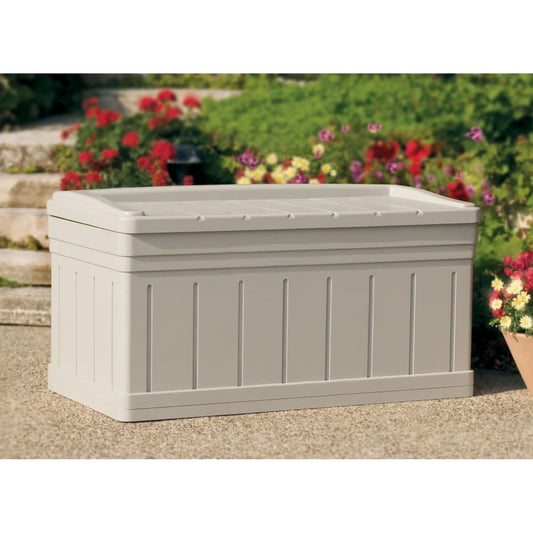 Suncast Suncast 129-Gal. Resin Deck Box - Taupe - Home/Lawn & Garden/Deck & Outdoor Storage/ - Suncast