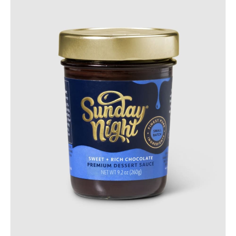SUNDAY NIGHT: Sauce Ganache Chocolate Sweet Rich 9.2 oz - Grocery > Chocolate Desserts and Sweets > Dessert Toppings - SUNDAY NIGHT