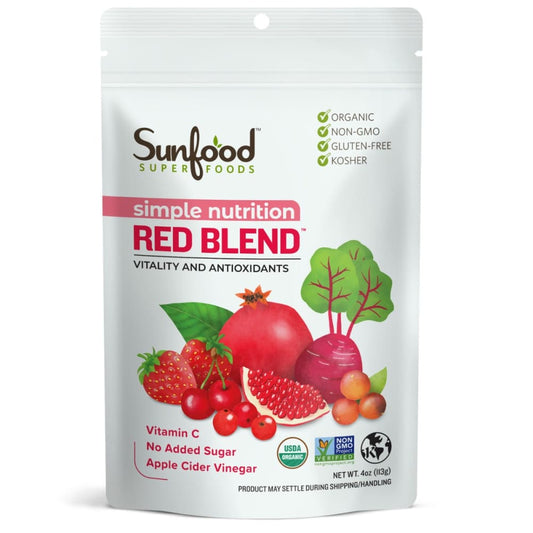 SUNFOOD SUPERFOODS: Red Superfood Powder 4 OZ (Pack of 2) - Beverages - SUNFOOD SUPERFOODS