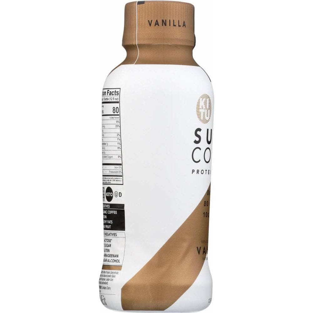 Sunniva Sunniva Super Coffee Coffee Vanilla Bean Bottle, 12 oz