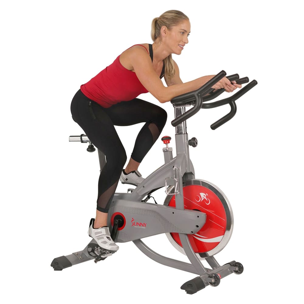 Sunny Health & Fitness Sunny Health & Fitness AeroPro Indoor Cycling Bike - Home/Sports & Fitness/Exercise & Fitness/Exercise Biking &