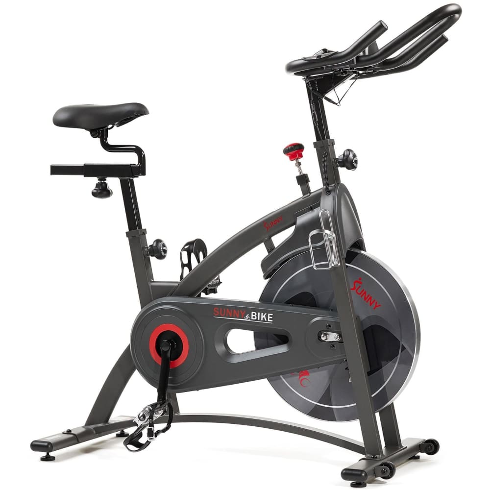 Sunny Health & Fitness SF-B1877 Premium Magnetic Resistance Smart Indoor Cycling Bike - Sunny Health & Fitness