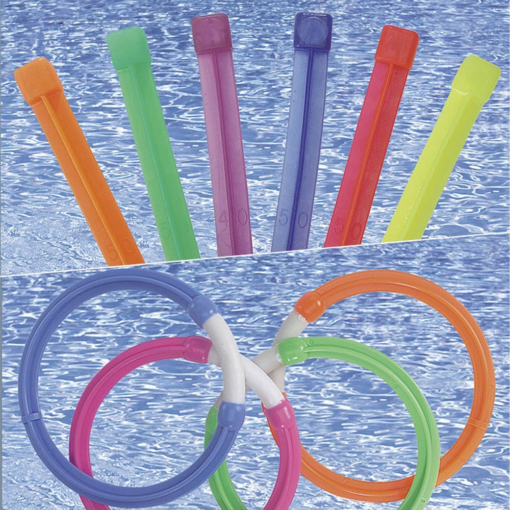 SunSplash Dive Rings and Dive Stix Combo Pack - SunSplash
