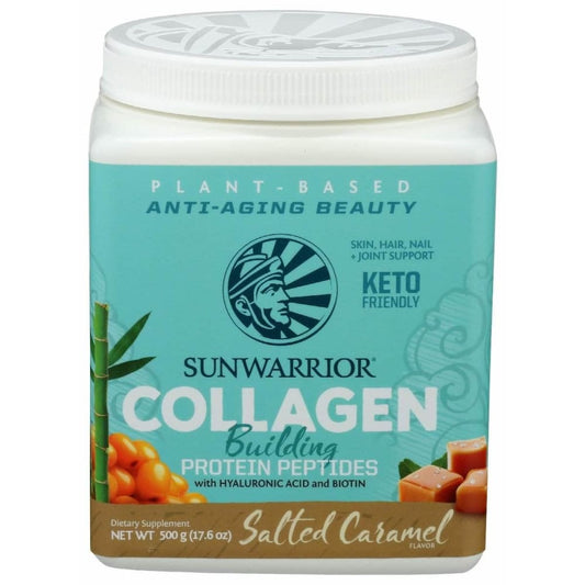 SUNWARRIOR Sunwarrior Collagen Building Salted Caramel, 500 Gm