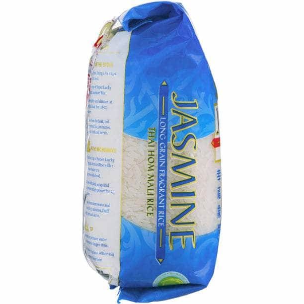 SUPER LUCKY ELEPHANT Jasmine White Rice, 2 lb (Case of 4) | ShelHealth