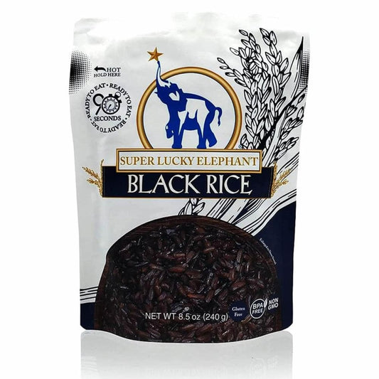 SUPER LUCKY ELEPHANT Super Lucky Elephant Rice Black, 8.5 Oz