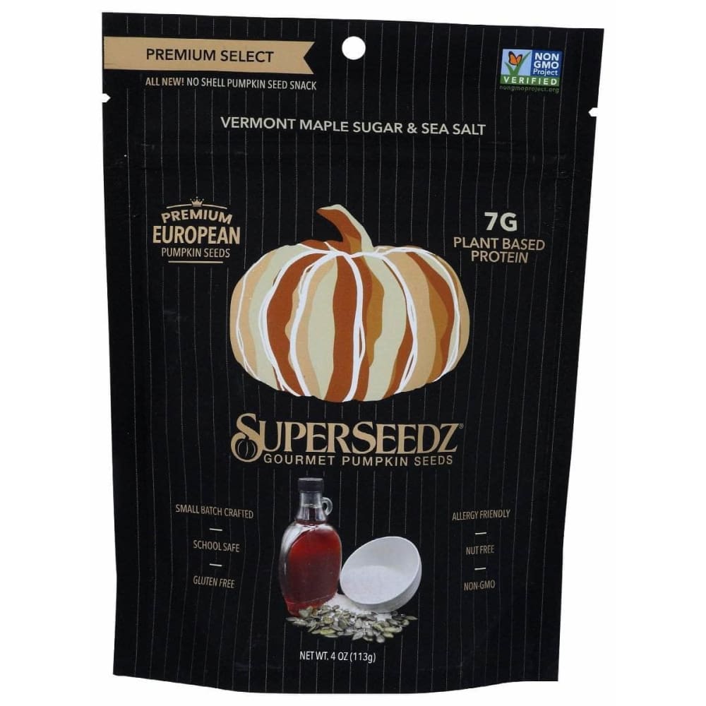 SUPER SEEDZ Super Seedz Seeds Pumpkin Mpl Sugr, 4 Oz