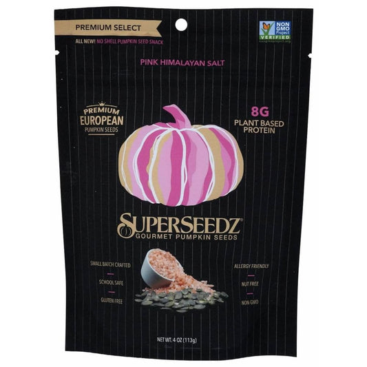 SUPER SEEDZ Super Seedz Seeds Pumpkin Pink Salt, 4 Oz