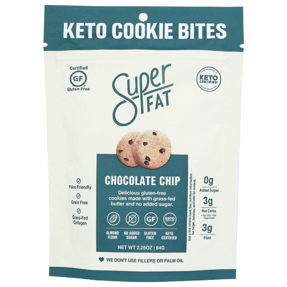 SUPERFAT SUPERFAT Cookie Chocolate Chip, 2.25 oz