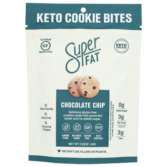SUPERFAT SUPERFAT Cookie Chocolate Chip, 2.25 oz