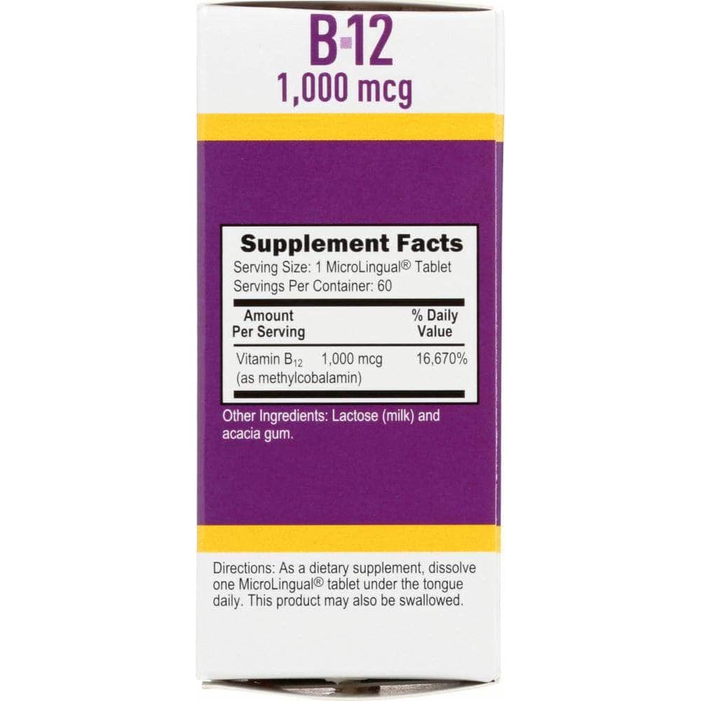 Superior Source Superior Source Vitamin, B12 1000 MCG, 60 tb