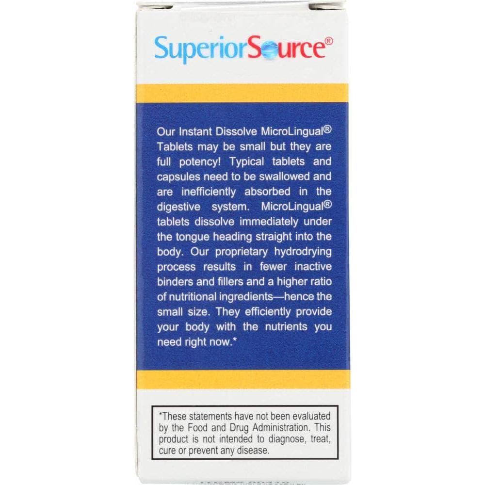 Superior Source Superior Source Vitamin K-2 500mcg MK4, 60 tb
