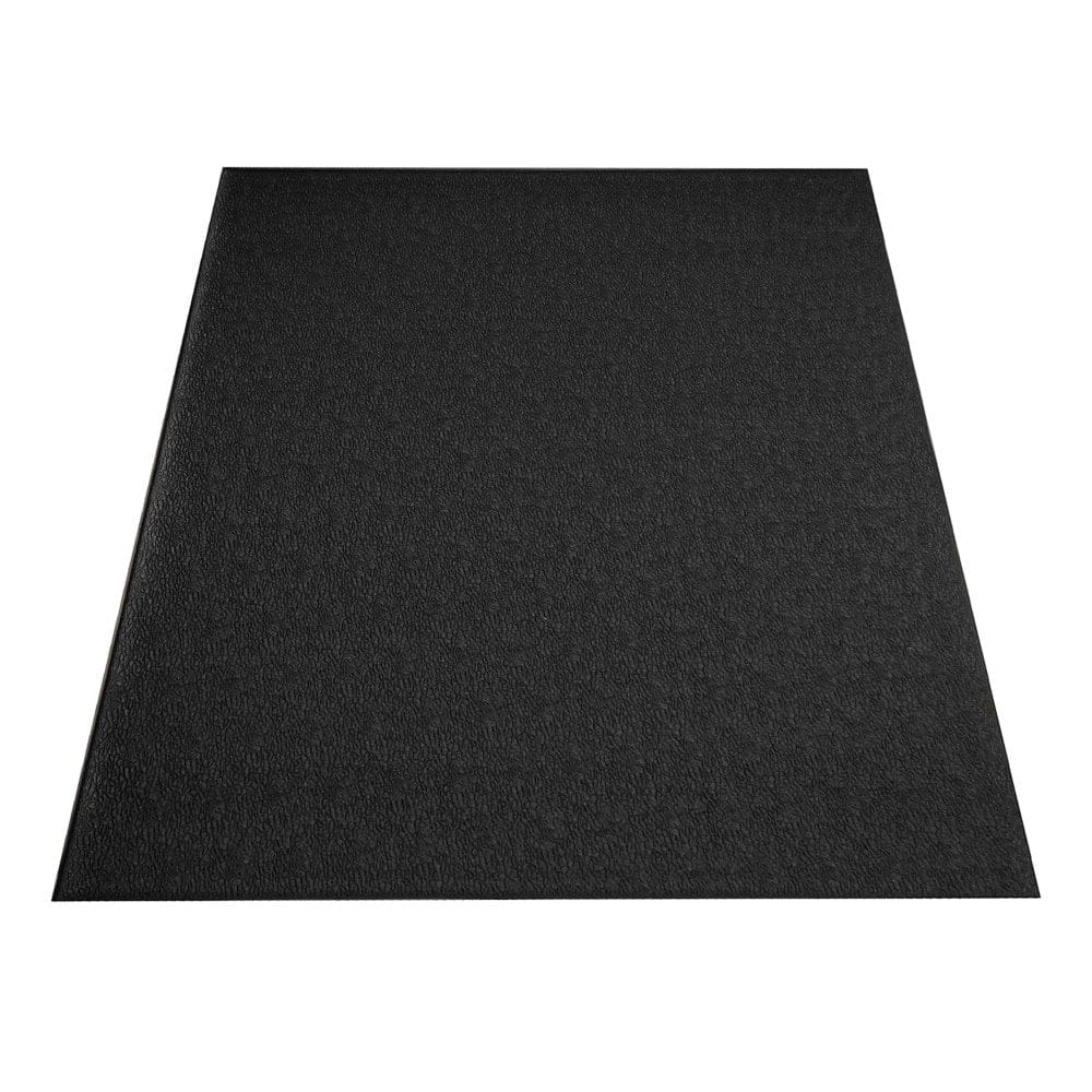 SuperMats Dense Foam Vinyl BikeMat 36 x 48 (Black) - Fitness Equipment - SuperMats