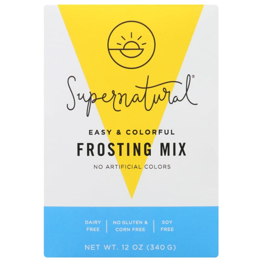 SUPERNATURAL: Big Sky Blue Buttercream Frosting Mix 12 oz (Pack of 4) - Frozen - SUPERNATURAL