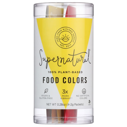 SUPERNATURAL: Plant Based Food Colors 8 gm (Pack of 3) - Frozen - SUPERNATURAL