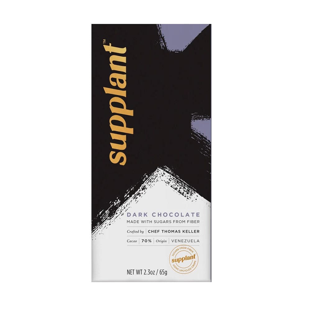 SUPPLANT: Dark Chocolate Bar 2.3 oz (Pack of 4) - SUPPLANT