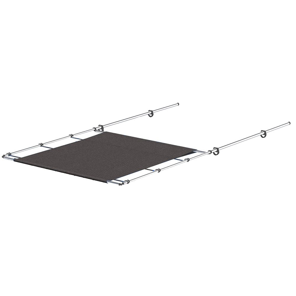 SureShade PTX Power Shade - 51 Wide - Stainless Steel - Grey - Boat Outfitting | Accessories - SureShade