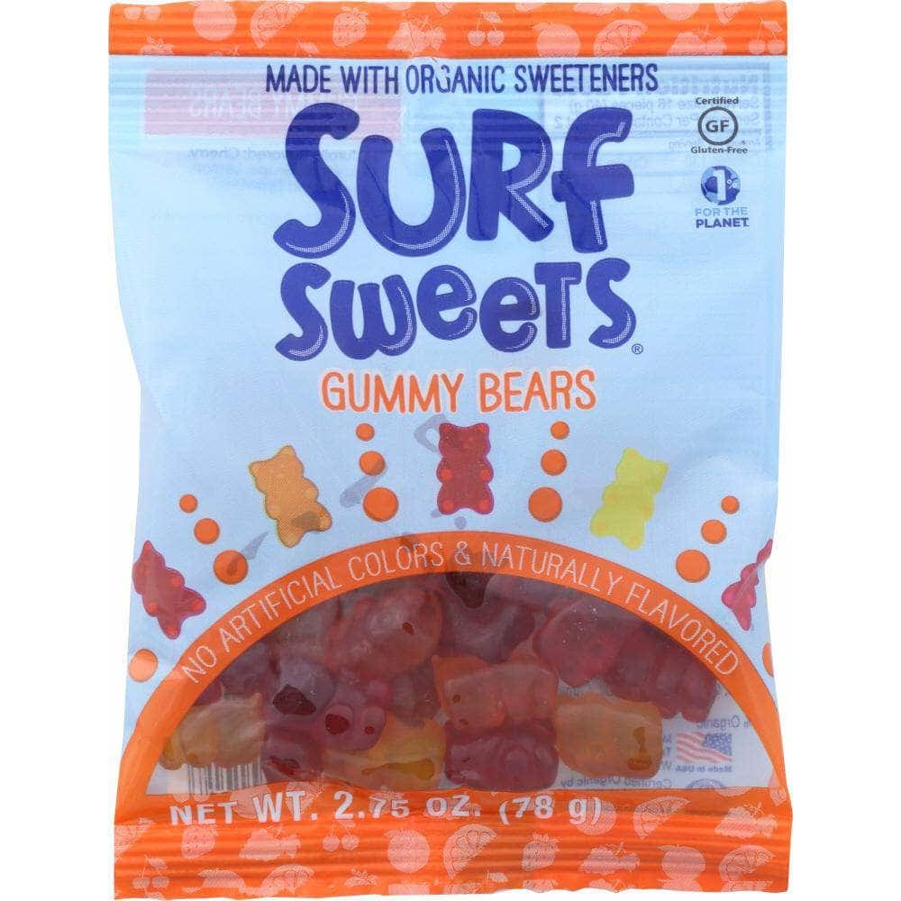 Surf Sweets Surf Sweets Gummy Bears Assorted Fruit, 2.75 oz