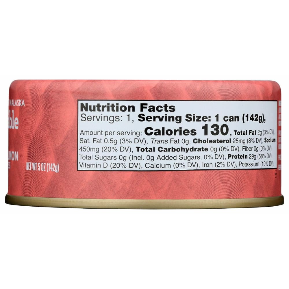 SUSTAINABLE SEAS Grocery > Pantry > Meat Poultry & Seafood SUSTAINABLE SEAS: Pink Salmon, 5 oz