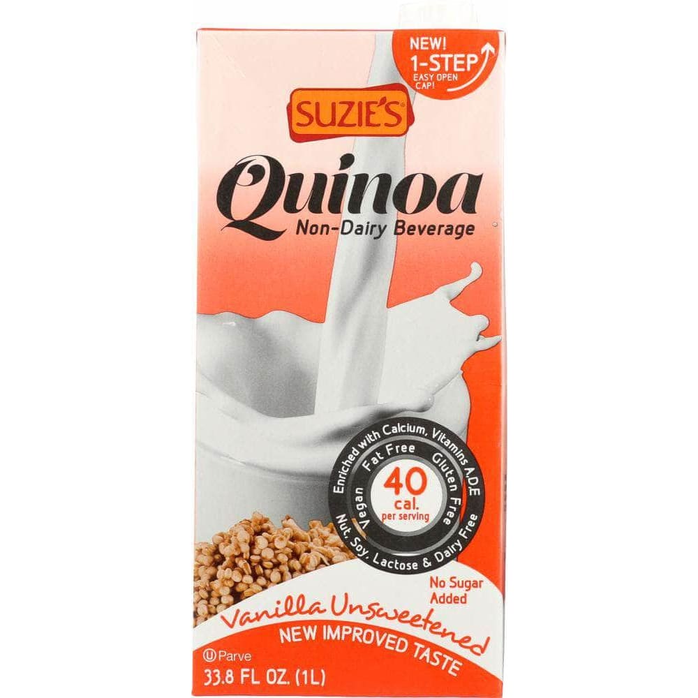 Suzies Suzies Quinoamilk Beverage Vanilla Unsweetened, 33.8 oz