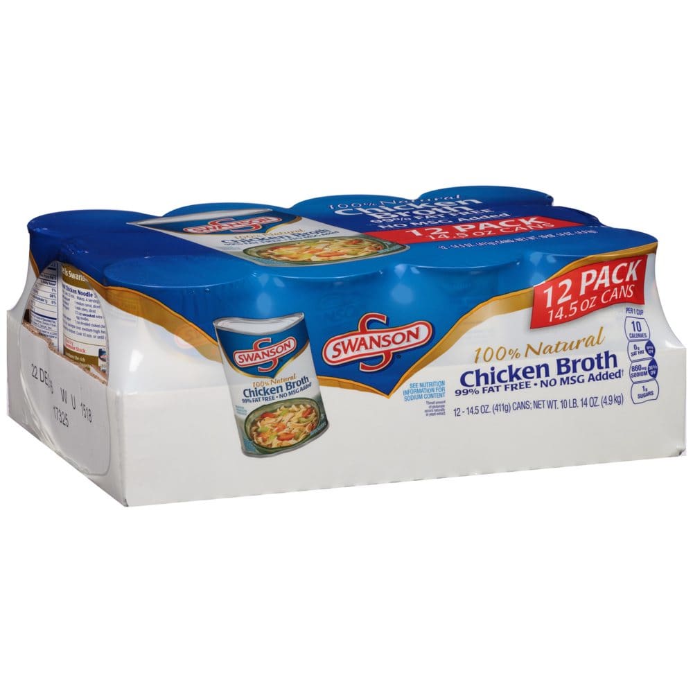 Swanson Chicken Broth (14 oz. 12 pk.) - Canned Foods & Goods - Swanson Chicken