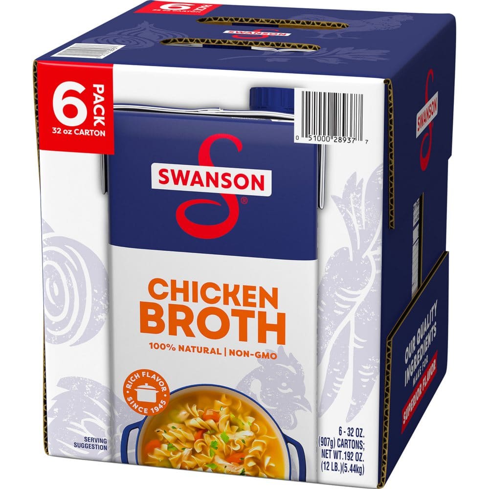 Swanson Chicken Broth (32 oz. 6 pk.) - New Items - Swanson