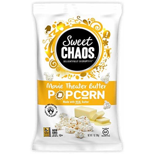 SWEET CHAOS: Butter Swt Chaos Movie 7 OZ (Pack of 5) - Grocery > Snacks > Popcorn - SWEET CHAOS