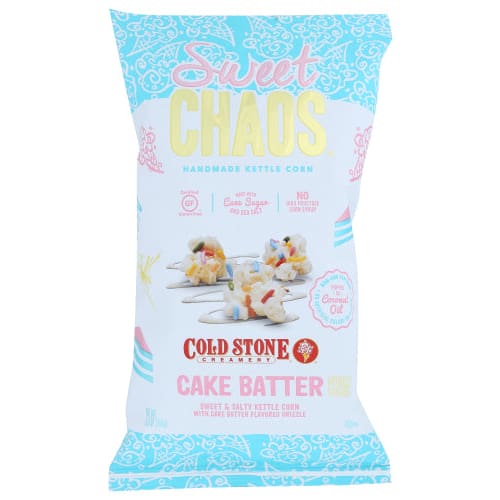 SWEET CHAOS: Popcorn Cake Batter 5.5 OZ (Pack of 5) - Grocery > Snacks > Popcorn - SWEET CHAOS