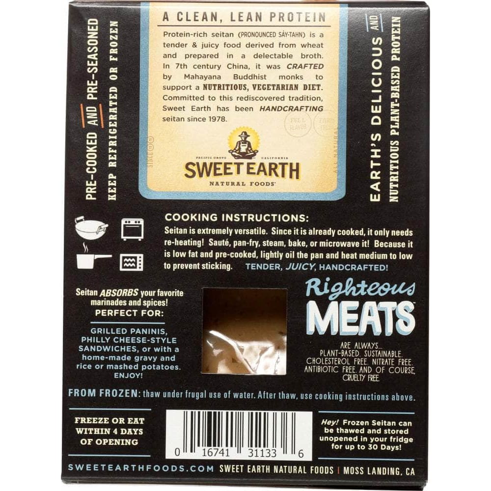 Sweet Earth Foods Sweet Earth Seitan Slices Traditional, 8 oz