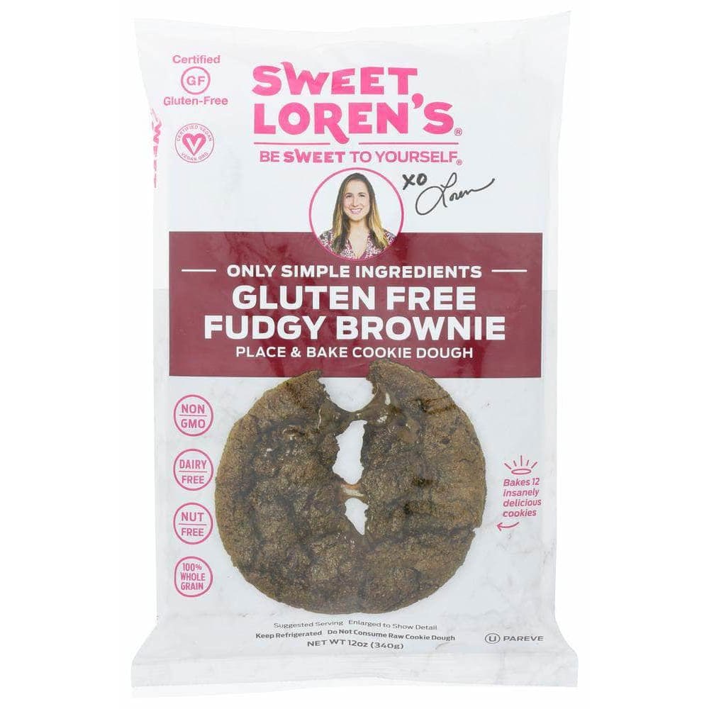 Sweet Lorens Sweet Lorens Gluten Free Fudgy Brownie Dough, 12 oz