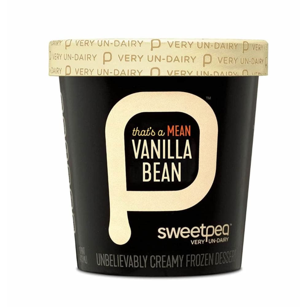 Sweet Pea Grocery > Chocolate, Desserts and Sweets > Ice Cream & Frozen Desserts SWEET PEA: Ice Cream Vanilla Bean, 16 oz