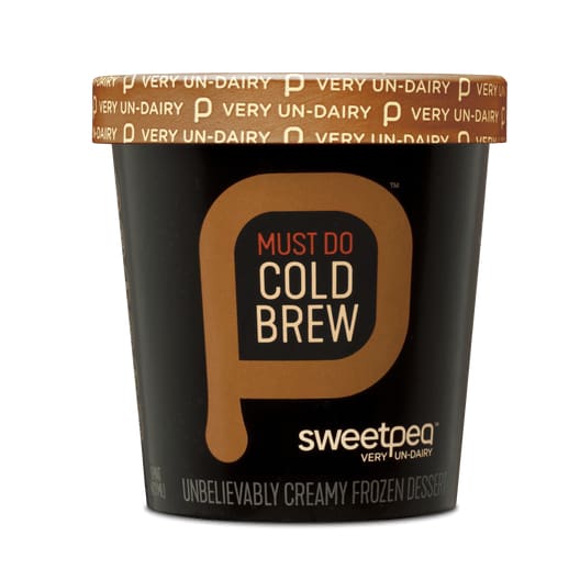 Sweet Pea Grocery > Chocolate, Desserts and Sweets > Ice Cream & Frozen Desserts SWEET PEA: Ice Crm Cold Brew, 16 oz