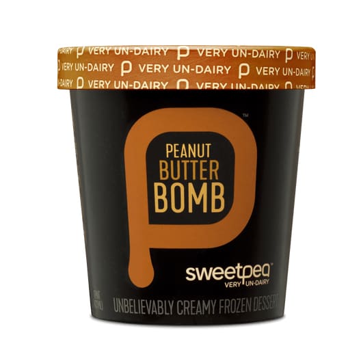 Sweet Pea Grocery > Chocolate, Desserts and Sweets > Ice Cream & Frozen Desserts SWEET PEA: Ice Crm Peanut Butter, 16 oz