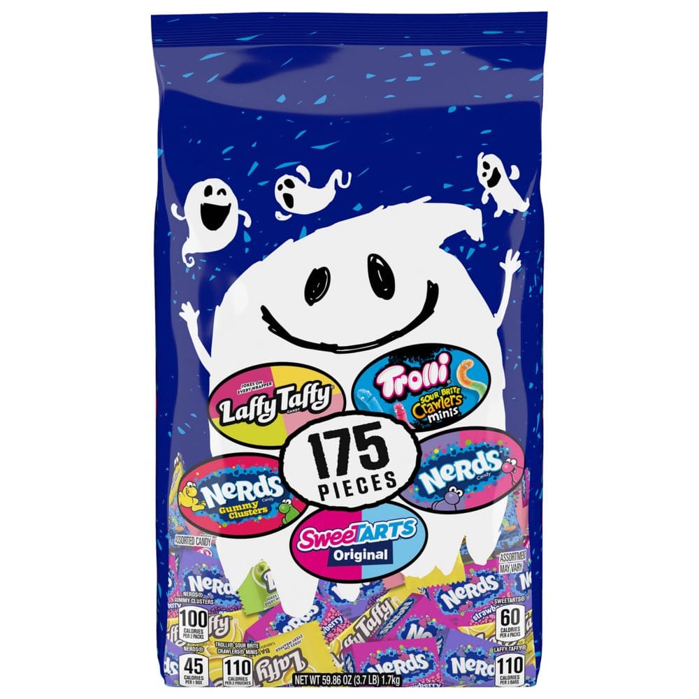 Sweetarts Halloween Ghostly Goodies Mix (59.86 oz. 175 ct.) - Limited Time Snacks - ShelHealth