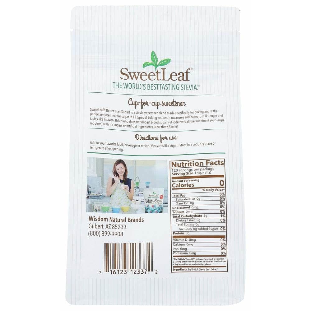 Sweetleaf Stevia Sweetleaf Better Than Sugar Natural Powdered Sweetener Frosting, 12.70 Oz
