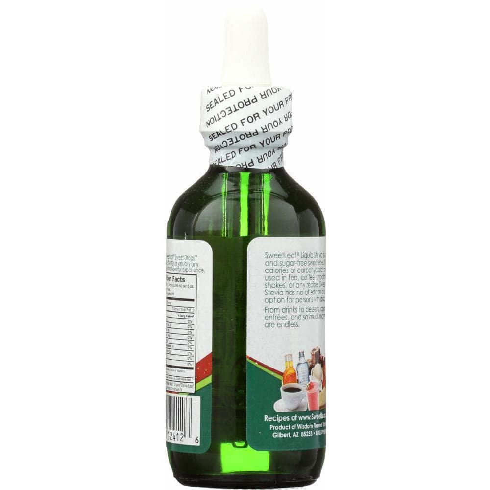SWEET LEAF TEA Sweetleaf Liquid Stevia Sweet Drops Sweetener Cinnamon, 2 Oz