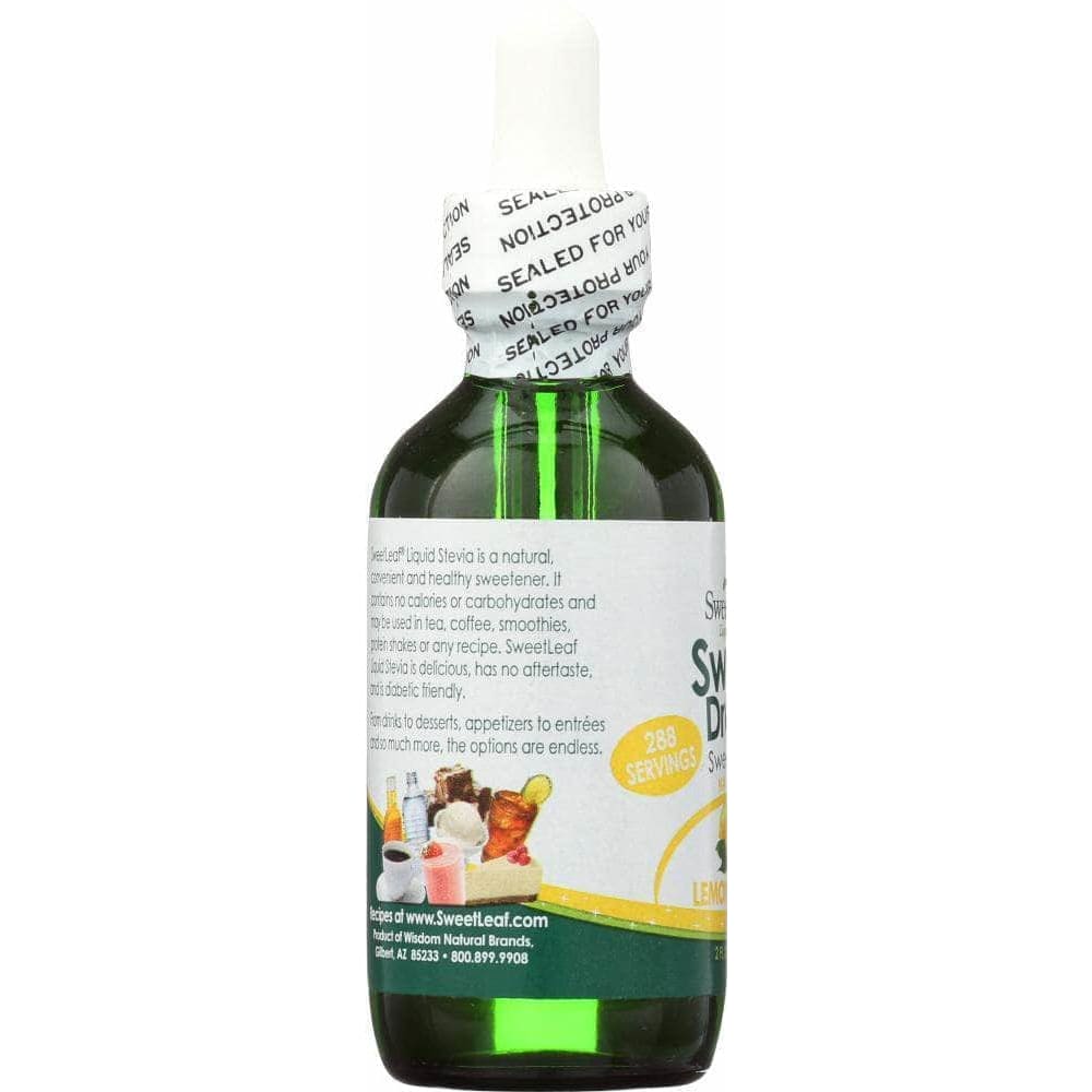 Sweet Leaf Tea Sweetleaf Liquid Stevia Sweet Drops Sweetener Lemon Drop, 2 oz