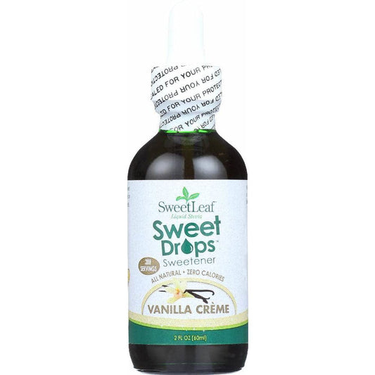 SWEETLEAF STEVIA Sweetleaf Liquid Stevia Sweet Drops Sweetener Vanilla Creme, 2 Oz