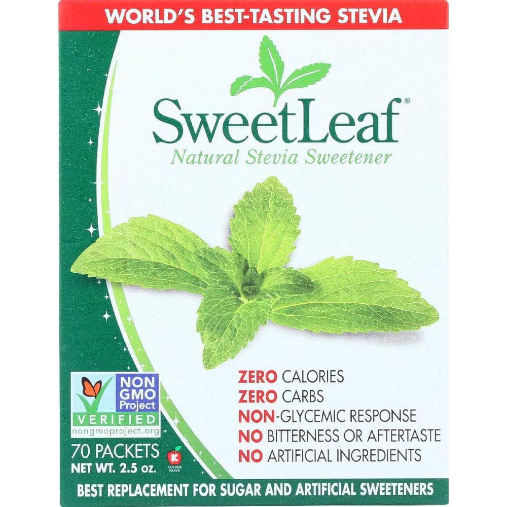 SWEETLEAF STEVIA Sweetleaf Natural Stevia Sweetener, 70 Packets