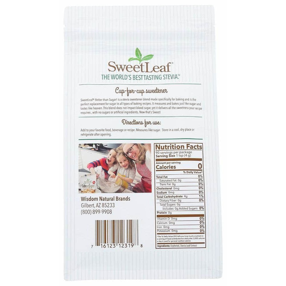 Sweetleaf Stevia Sweetleaf Stevia Better Than Sugar Granular Sweetener, 12.7 Oz