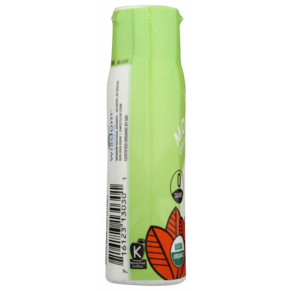 SWEETLEAF STEVIA Sweetleaf Stevia Monk Fruit Organic Sweetener Unflavored Squeezable, 1.7 Oz