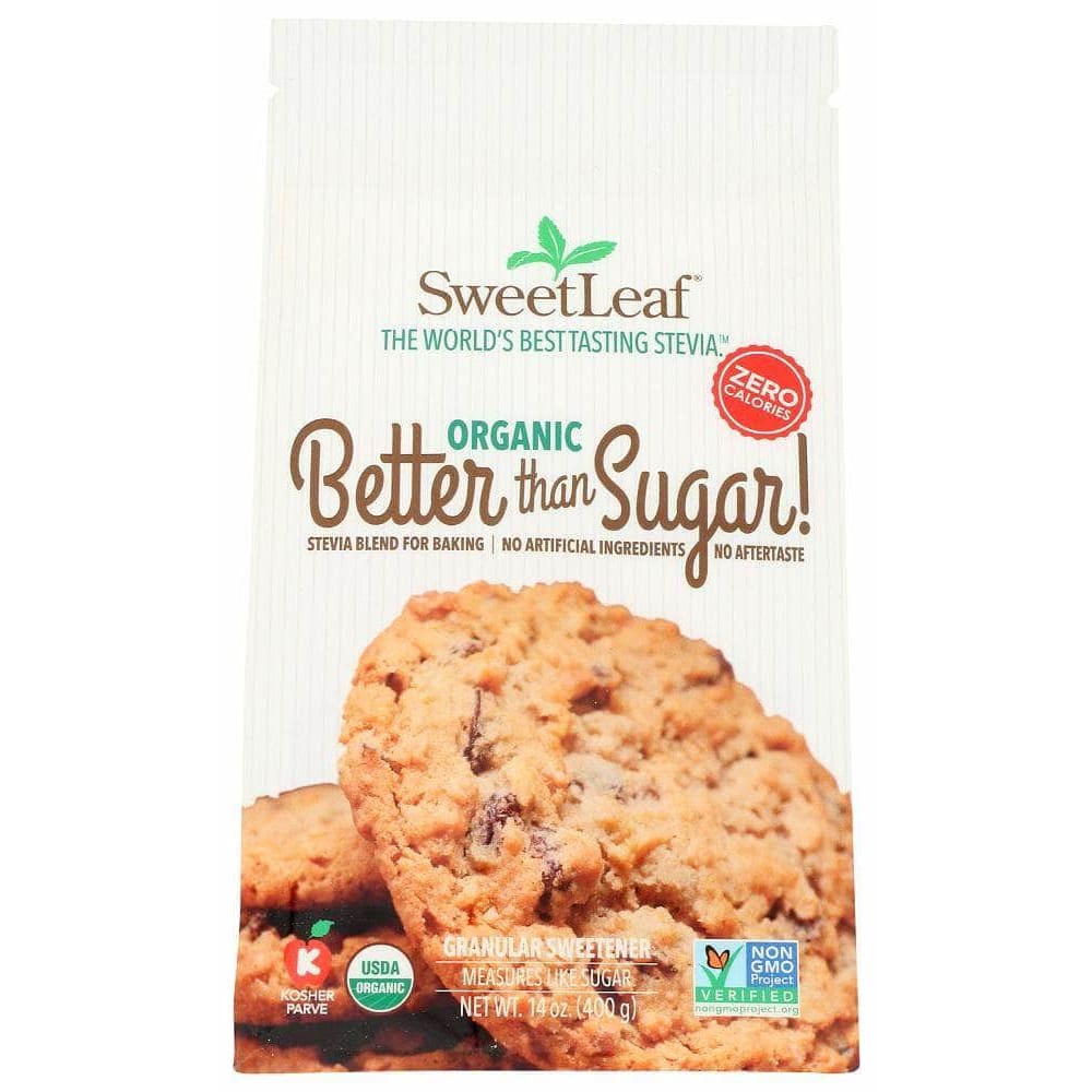 Sweetleaf Stevia Sweetleaf Stevia Organic Better Than Sugar Granular Sweetener, 14 Oz