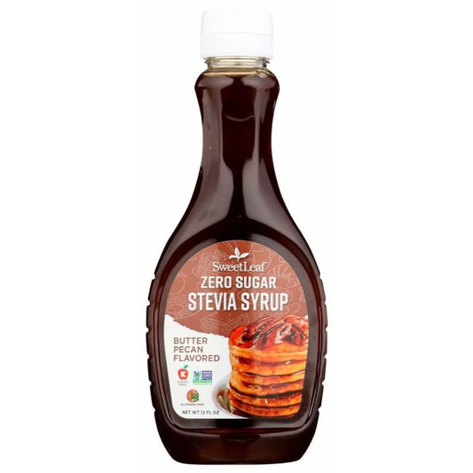 SWEETLEAF STEVIA Sweetleaf Stevia Syrup Stevia Butter Pecan, 12 Oz