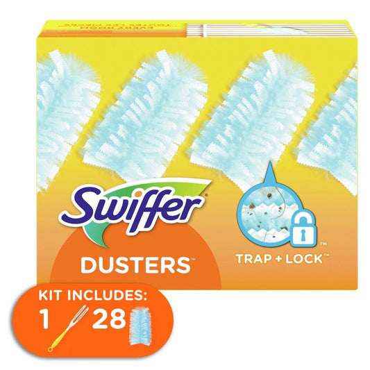 Swiffer Duster Refill + 1 Handle (28 ct.) - Quick Clean - ShelHealth