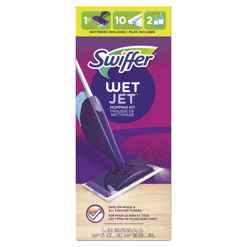 Swiffer WetJet Hardwood Floor Spray Mop Starter Kit - Swiffer