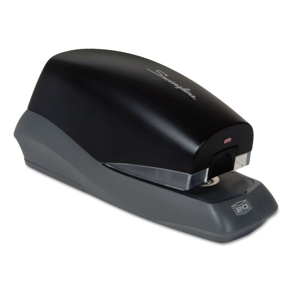 Swingline - Breeze Automatic Stapler Full Strip 20-Sheet Capacity - Black - Desk Accessories & Office Supplies - Swingline