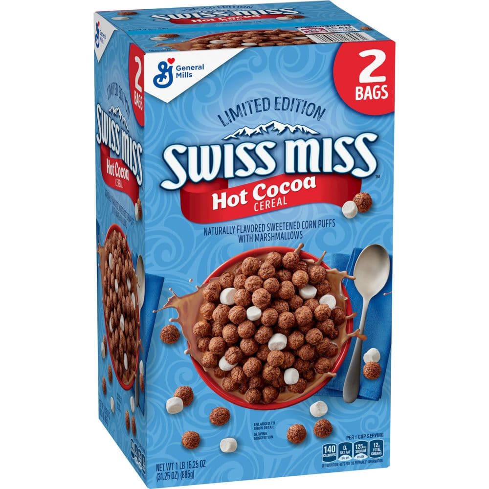 Swiss Miss Cocoa Puffs Hot Cocoa Cereal (2 pk.) - Cereal & Breakfast Foods - Swiss Miss