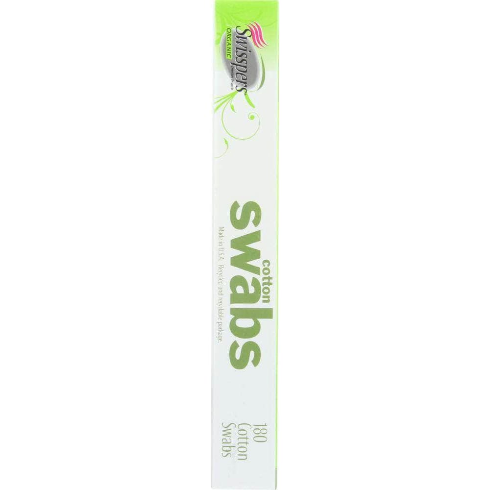 SWISSPERS Swisspers Organic Cotton Swabs, 180 Pc