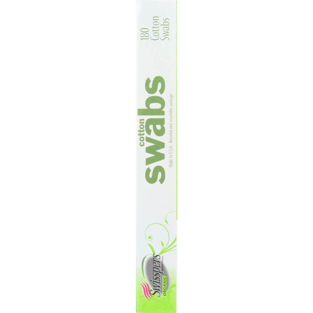 SWISSPERS Swisspers Organic Cotton Swabs, 180 Pc