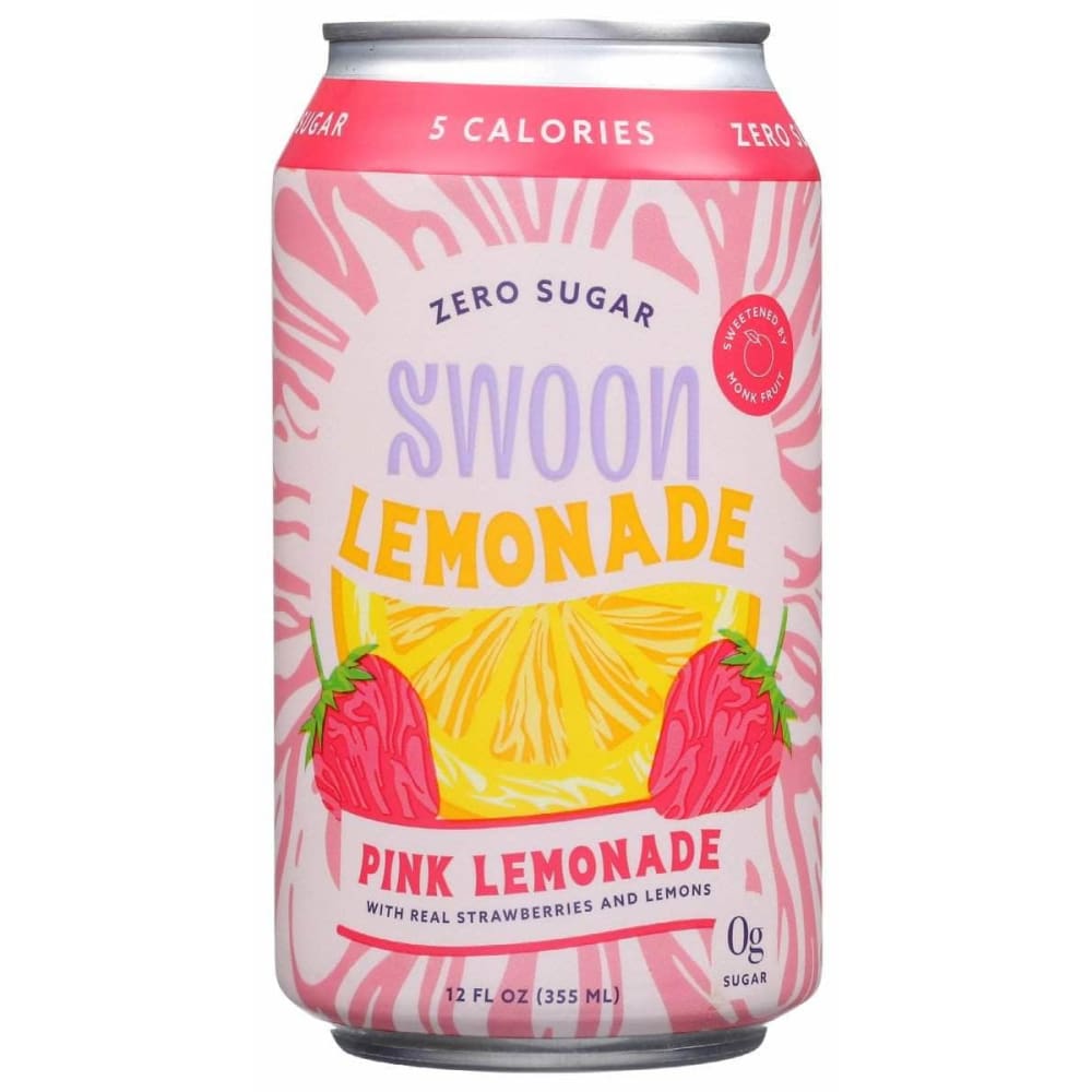 SWOON Swoon Lemonade Pink Zero Sugar, 12 Fo